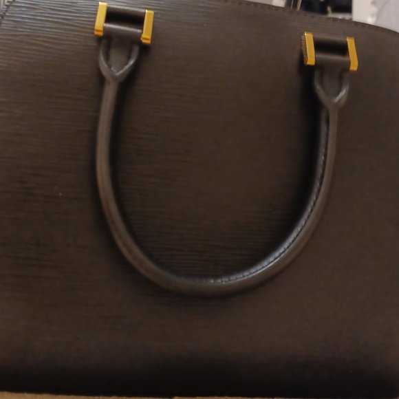 Louis Vuitton Black Epi Leather Pont-Neuf Satchel - Picture 7 of 11